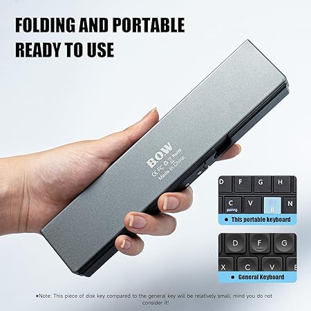 Foldable Mini Keyboard Bluetooth For Phone/Tablet