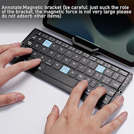 Foldable Mini Keyboard Bluetooth For Phone/Tablet